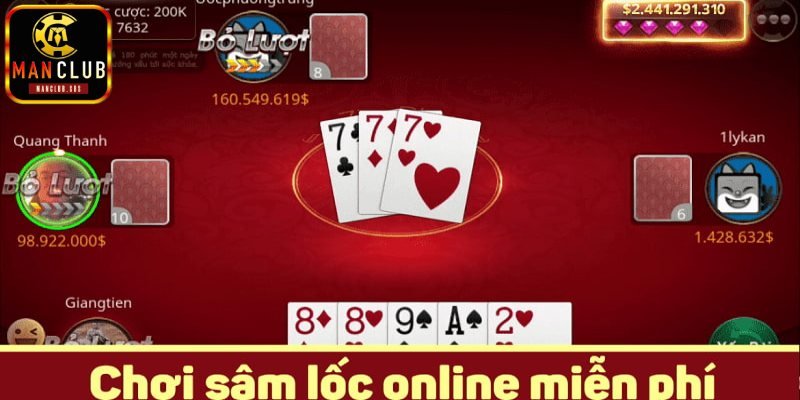 Hướng dẫn cách chơi game sâm lốc thắng lớn